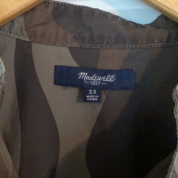 Madewell CAMO Tunic Top - Picture 4 of 5